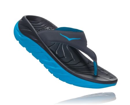 Hoka One One Ora Recovery Flip Ženske Sandali Mornarica / Modra SI-632804Q